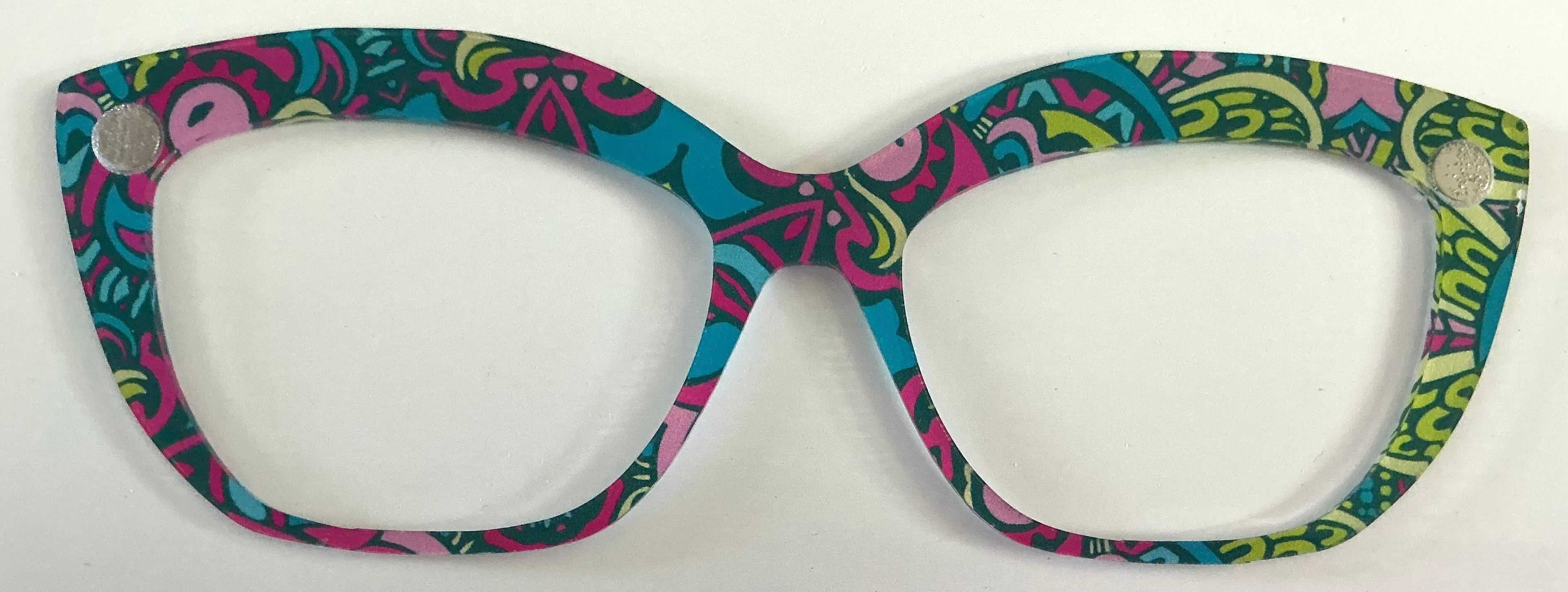 Wanzuri Topper; vibrant paisley