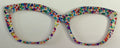 Wanzuri Topper; rainbow confetti