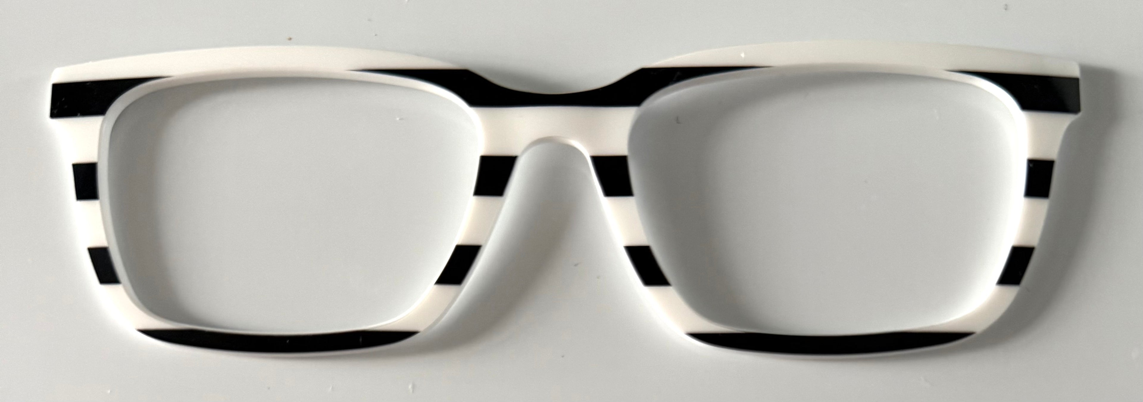 PAIR Larkin Topper; black and white stripes
