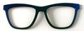 PAIR Premium Harper Topper; peacock ombré