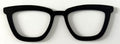 Harper Topper; black mirrored stacker