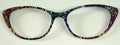 PAIR Ella Topper; rainbow paint splatter on black