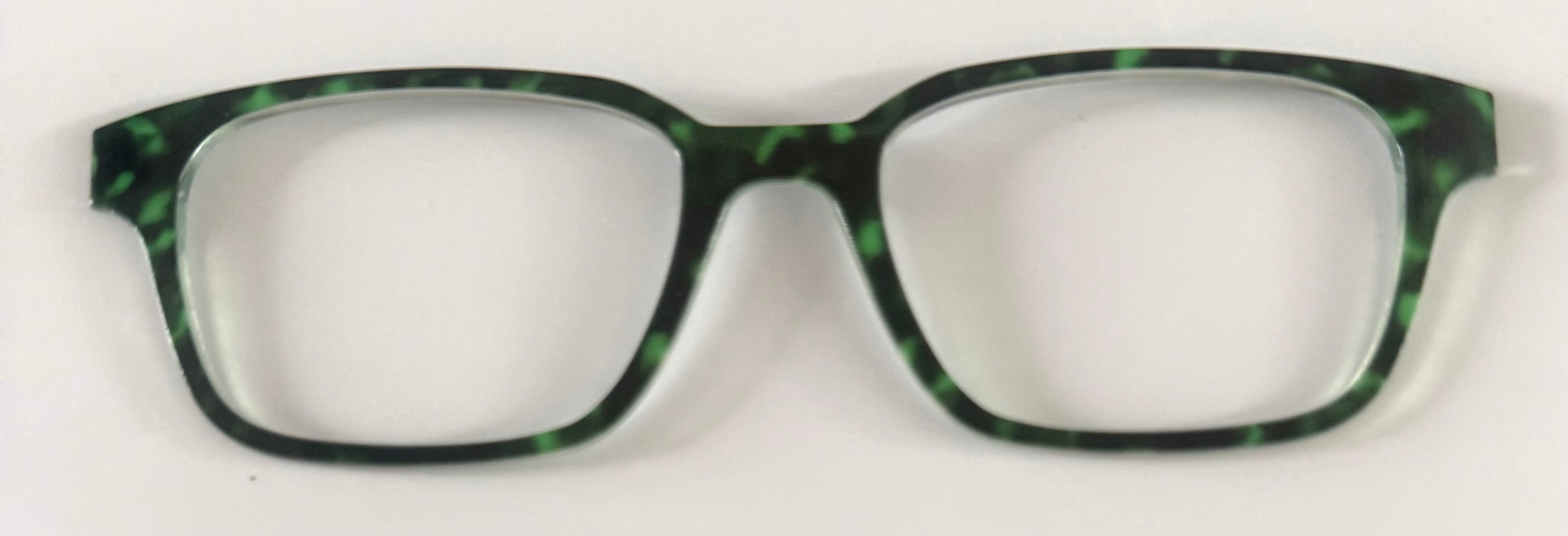 PAIR Larkin Topper; lime green and black tort