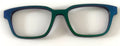 PAIR Premium Larkin Topper; peacock ombré