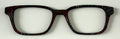 Finley Topper; dark red textured