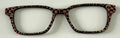 Finley Topper; copper rectangles on black