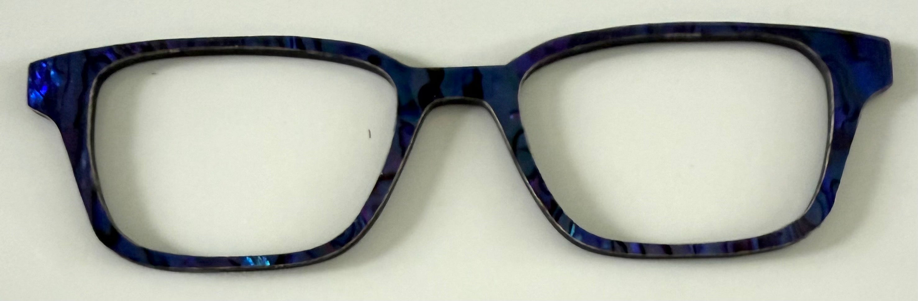 Finley Topper; blue/black abalone