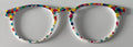 PAIR Soto Topper; confetti on white