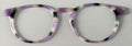 Soto Topper; Topp Designs by Allison; cream/black/purple