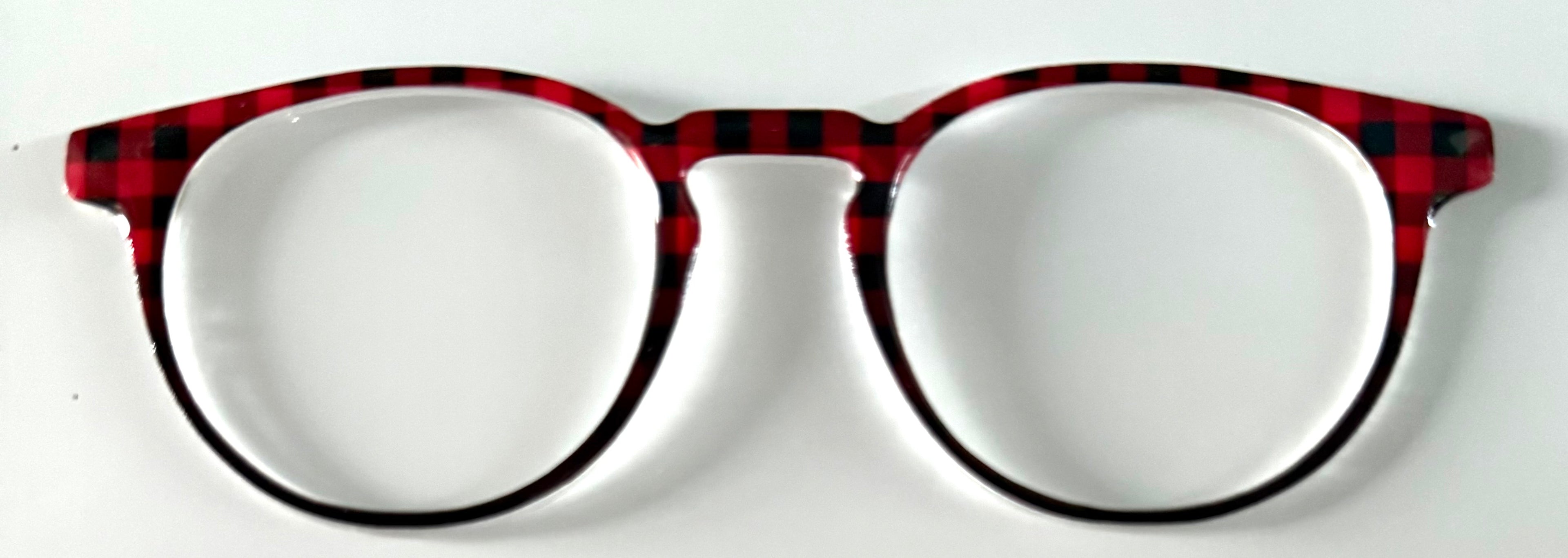 Soto Topper; buffalo plaid fade
