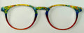 Soto Topper; Metal; rainbow gradient design