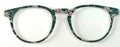 Soto Topper; Metal; roses on sage green