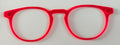 Soto Topper; Myni Made; translucent; red