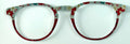 Soto Topper; Metal; poinsettia/red split