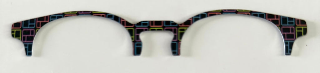 Soto Topper; neon blocks on black-**green topper sold separately