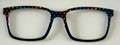 Kirby Topper; rainbow dots/black split