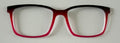 PAIR Kirby Topper; black/red/hot pink gradient