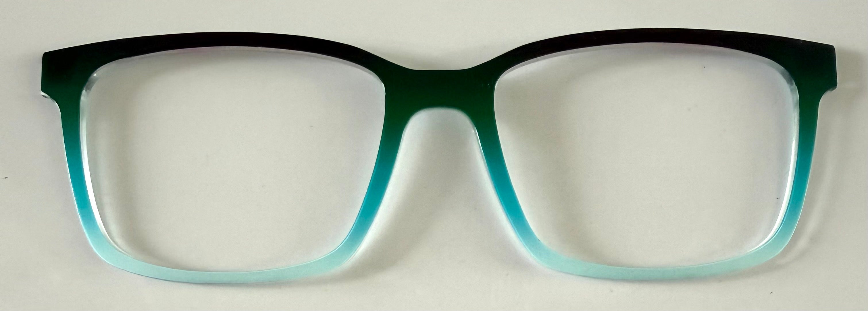 PAIR Kirby Topper; dark green to light blue gradient
