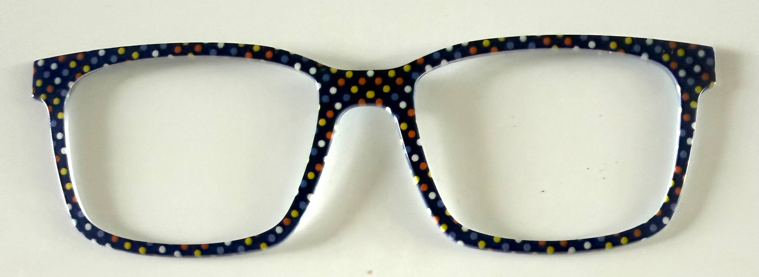 Kirby Topper; dots on blue