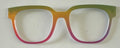 Murphy Topper; green/yellow/pink gradient