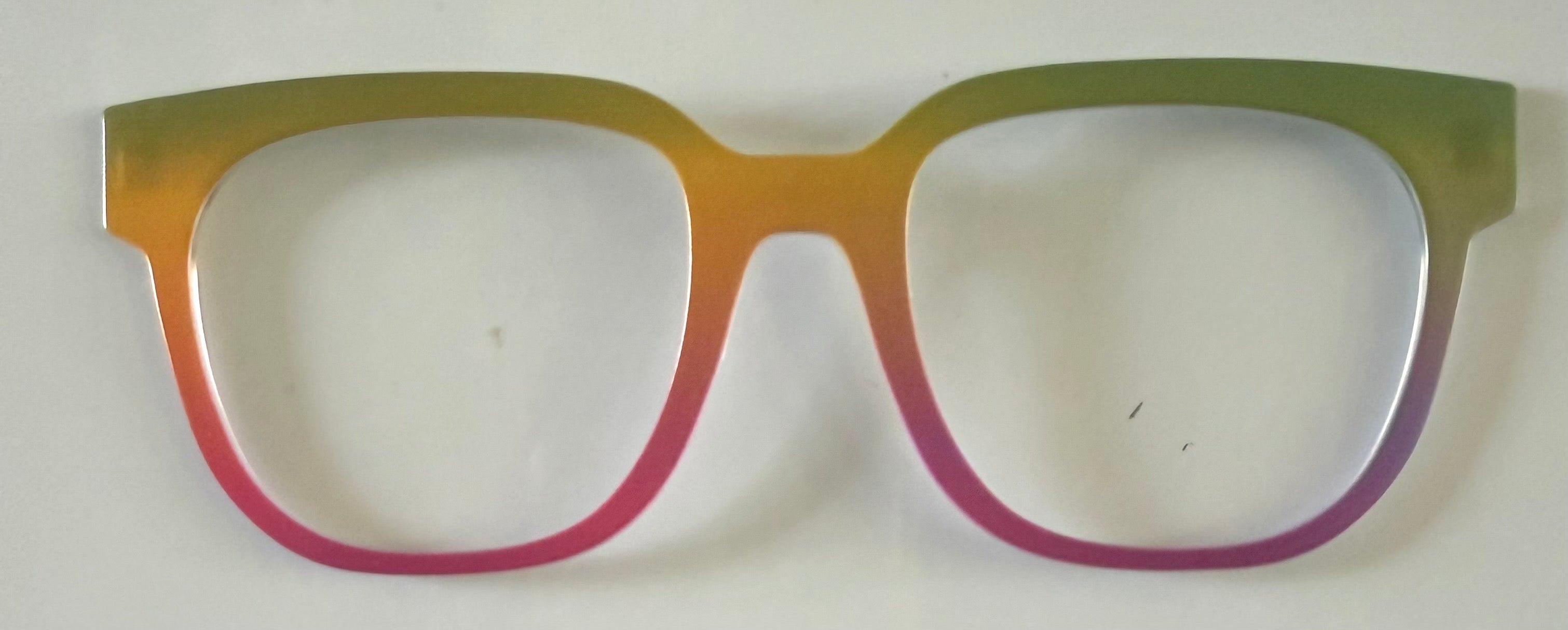 Murphy Topper; green/yellow/pink gradient