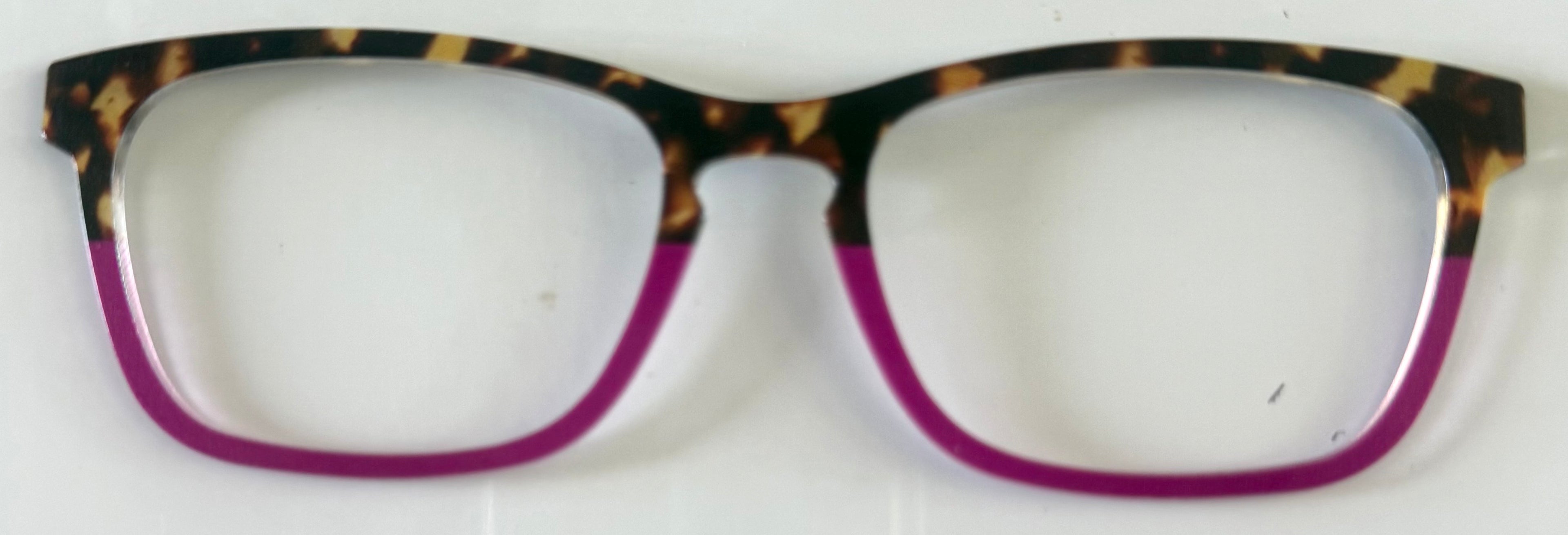 PAIR Casper Topper; tort/fuschia split