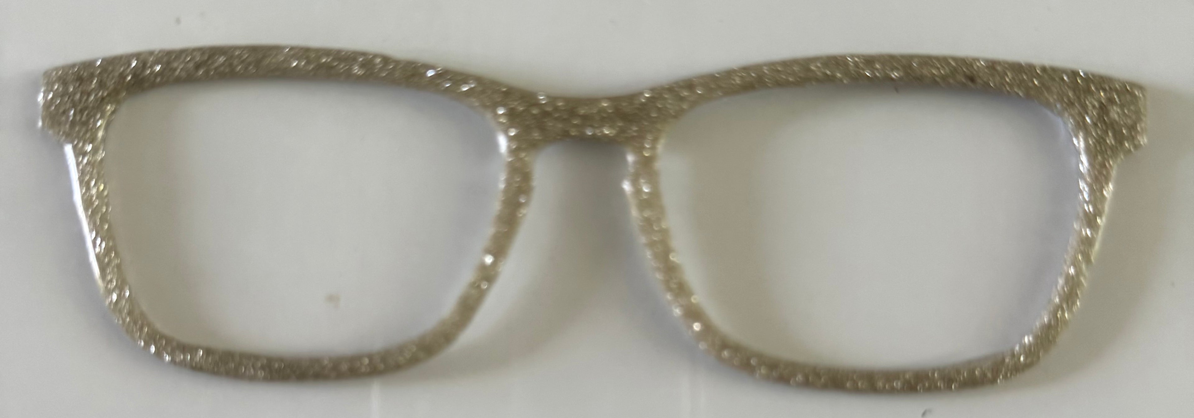 Casper Topper; silver glitter