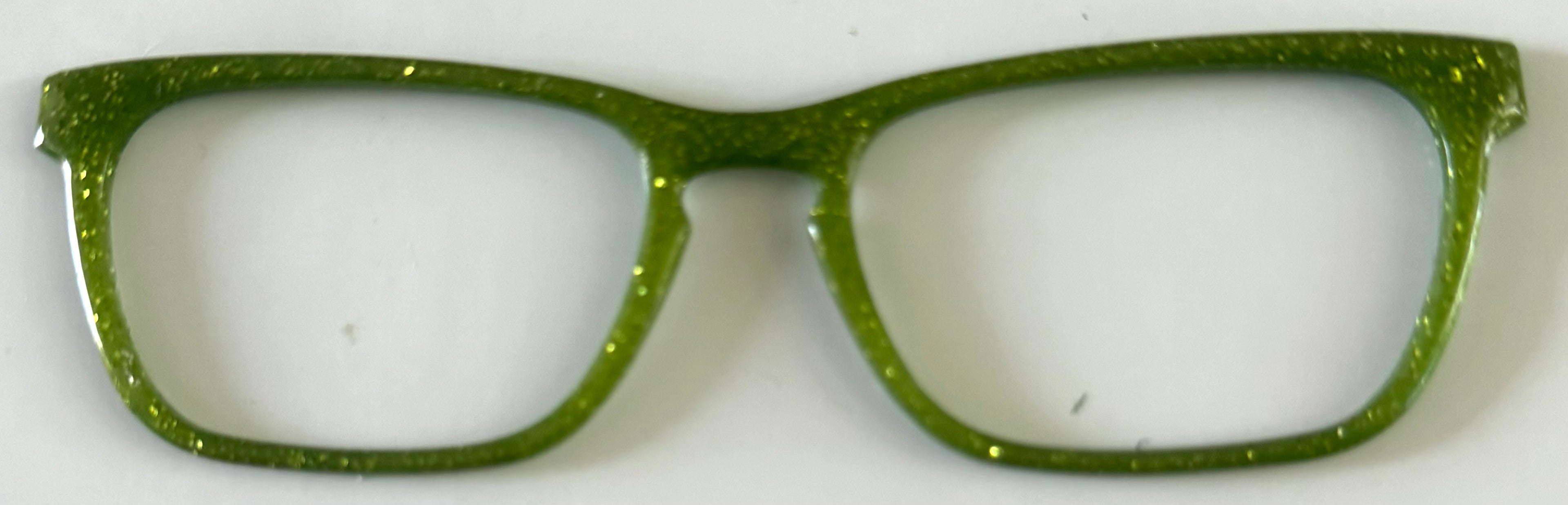 Casper Topper; green glitter