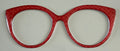 NEW Zuri Topper; Framefetti; red shimmer