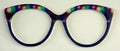 NEW Zuri Topper; Framefetti; multicolored/black split