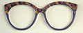 NEW Zuri Topper; Framfetti; geometric design/purple split