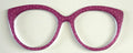 NEW Zuri Topper; Framefetti; pink hearts