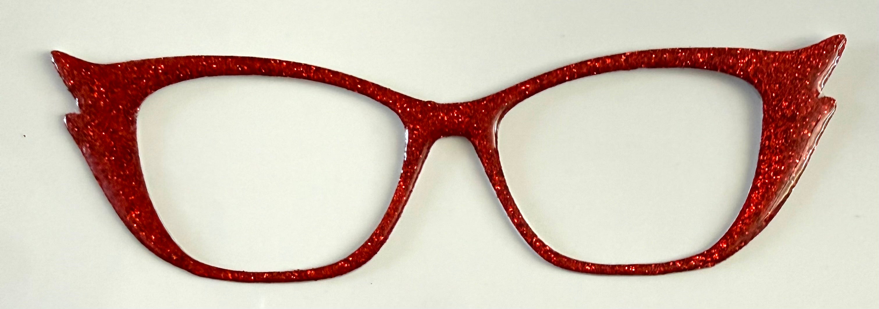 Wanda Topper; red shimmer with wings