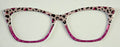 Wanda Topper; pink cheetah print/glitter split