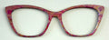 Wanda Topper; pink swirls