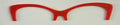 Wanda Brow Topper; red