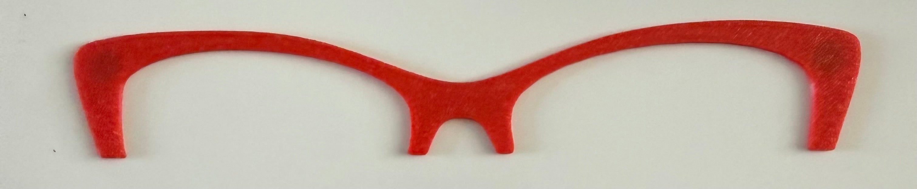 Wanda Brow Topper; red