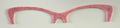 Wanda Brow Topper;  pink glitter