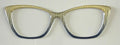 Wanda Topper; Framefetti; tan to blue sweater gradient