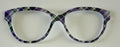 PAIR Quinn Topper; purple and green plaid