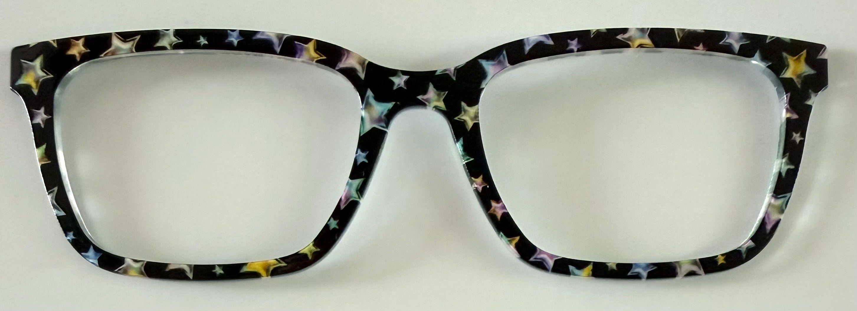 PAIR Larkin Topper; stars on black