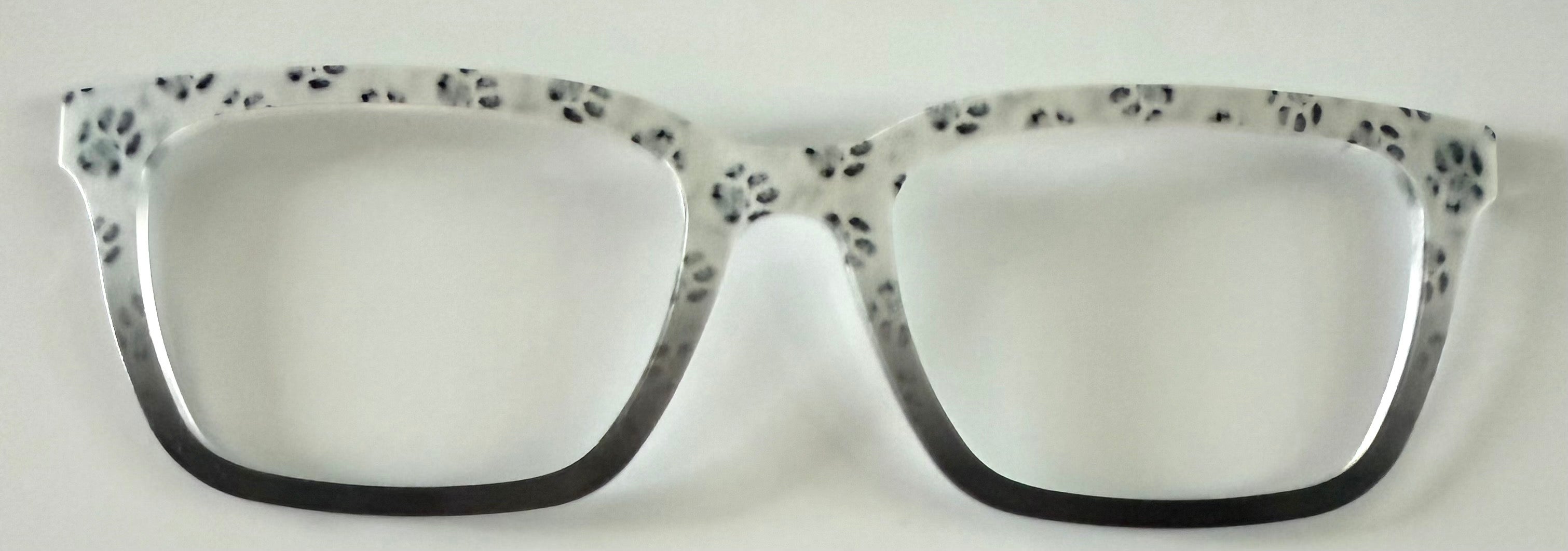 PAIR Larkin Topper; paw print gradient