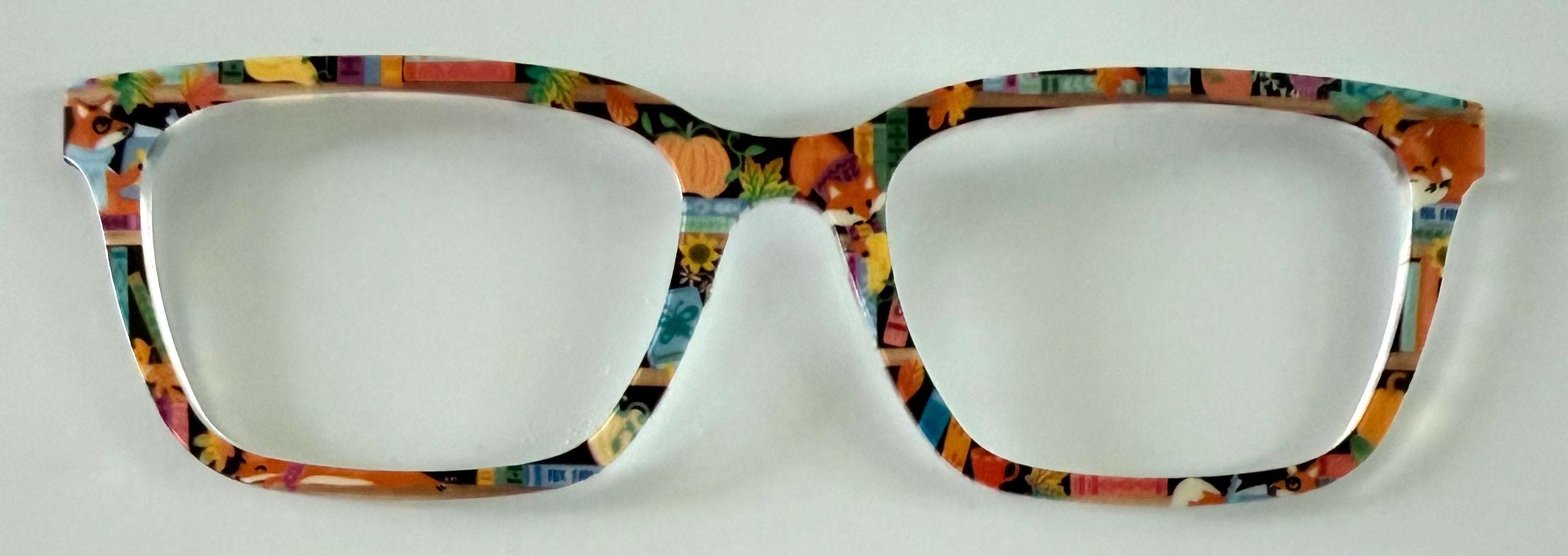 PAIR Larkin Topper; foxes and pumpkins