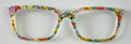 PAIR Larkin Topper; multicolored flowers