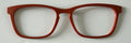 PAIR Casper Topper; brick red