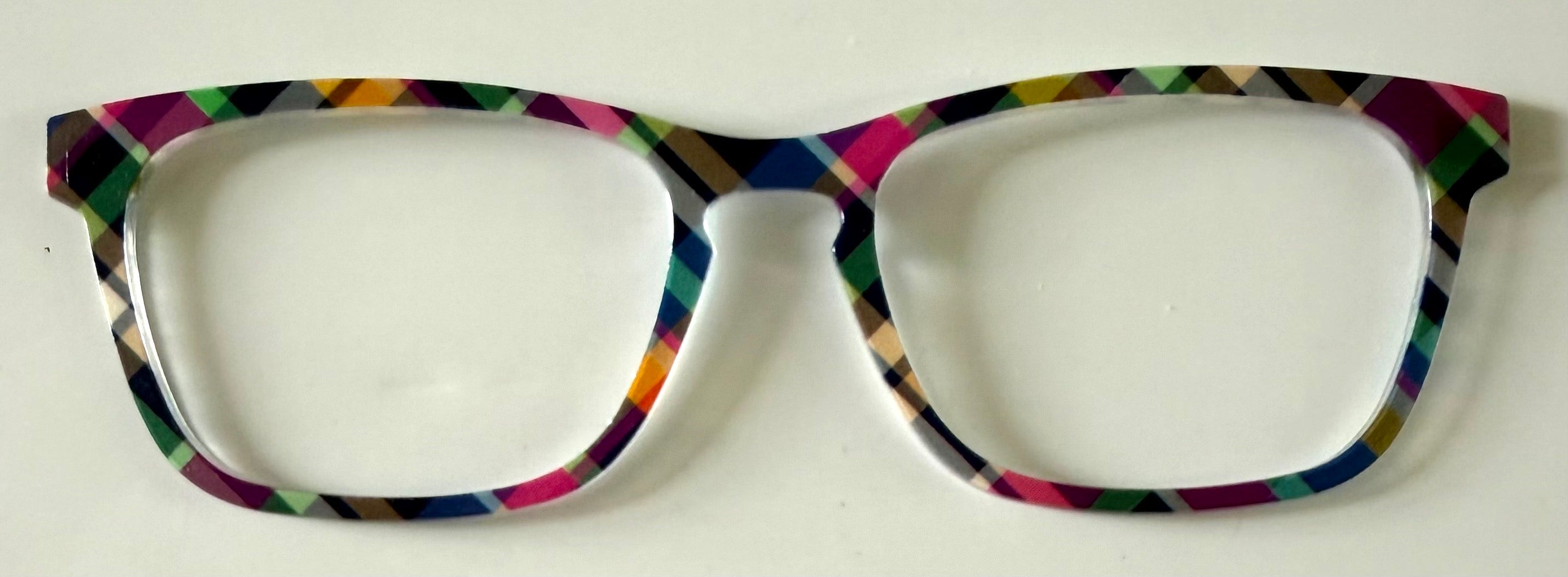 PAIR Casper Topper; vibrant plaid