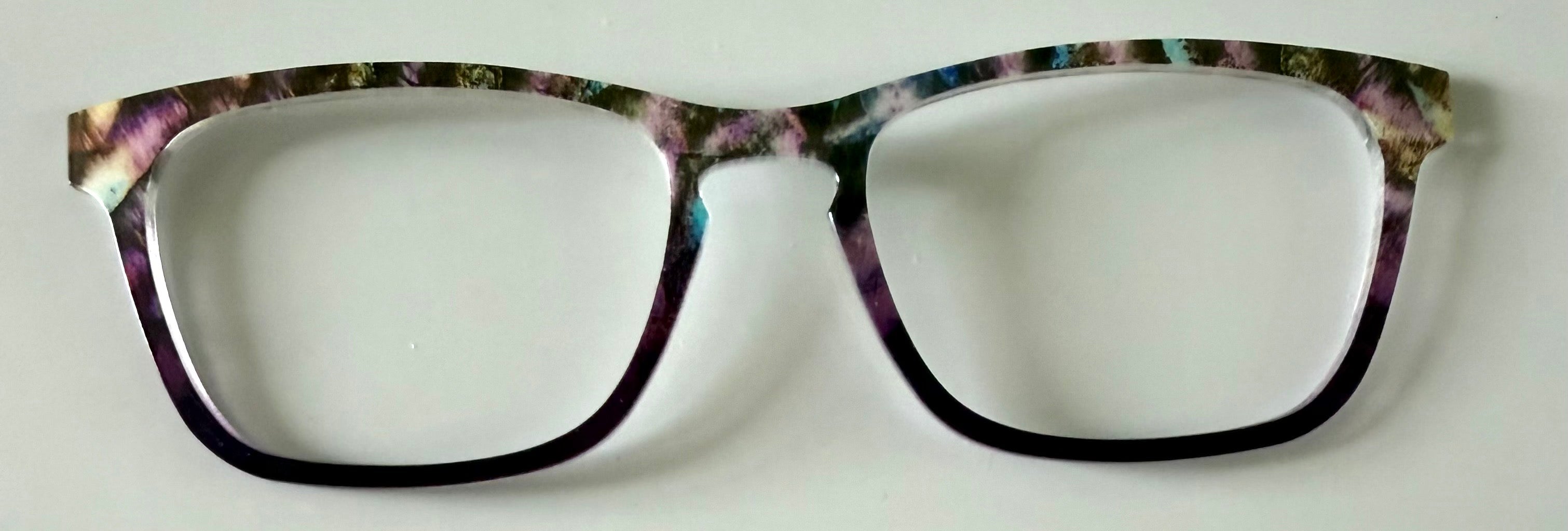 PAIR Casper Topper; black and purple design/purple fade