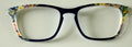 PAIR Casper Topper; birds/blue vertical split