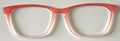 NEW Casper Topper; Framefetti; coral to cream gradient