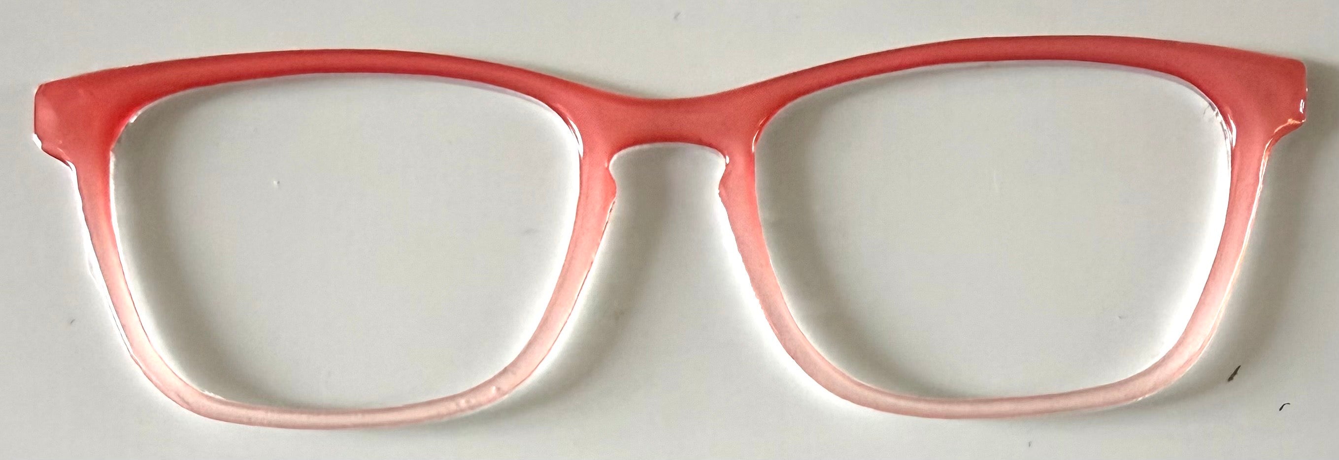 NEW Casper Topper; Framefetti; coral to cream gradient